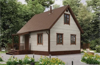 Дачный дом «Клен»6х7